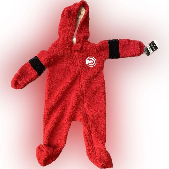 Infants NBA Hawks Game Nap Teddy 12 Months - Picture 1 of 3